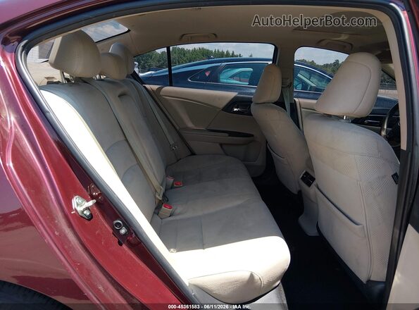 1HGCR2F75GA243389 2016 HONDA ACCORD Burgundy VIN კოდის სტიკერის ხედი