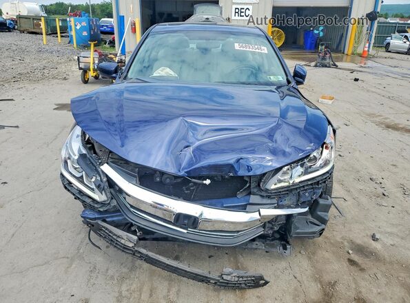 1HGCR2F75HA292013 2017 HONDA ACCORD Blue წინა ხედი