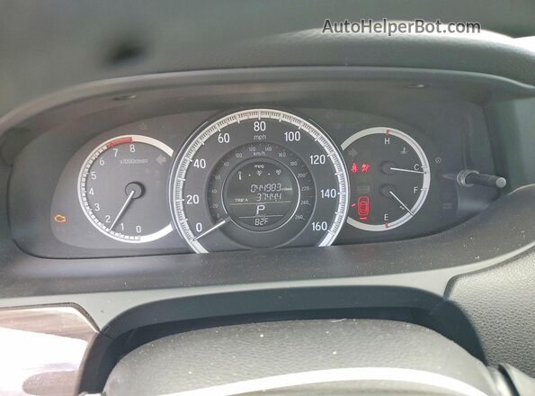 1HGCR2F75HA292013 2017 HONDA ACCORD Blue ხელსაწყოთა პანელის ხედი