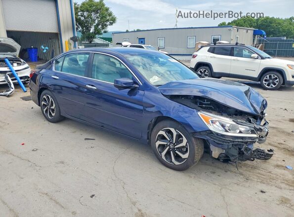 1HGCR2F75HA292013 2017 HONDA ACCORD Blue წინა მარჯვენა
