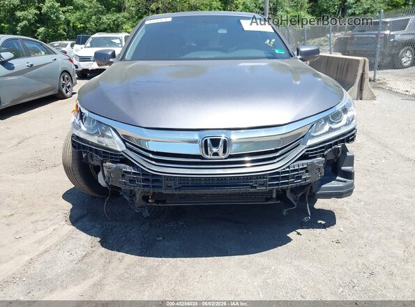 1HGCR2F76GA001632 2016 HONDA ACCORD Черный Вид спереди