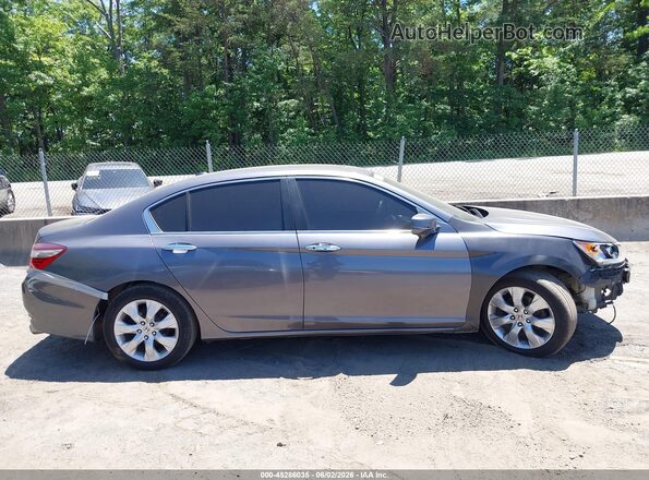 1HGCR2F76GA001632 2016 HONDA ACCORD Черный Вид задней части салона