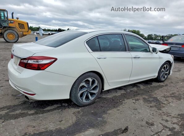 1HGCR2F76GA034128 2016 HONDA ACCORD White Հետևի աջ