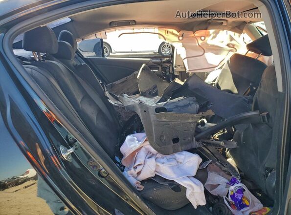 1HGCR2F76HA176366 2017 HONDA ACCORD Black უკანა სავარძლების ხედი