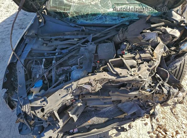 1HGCR2F76HA176366 2017 HONDA ACCORD Black უკანა სალონის ხედი