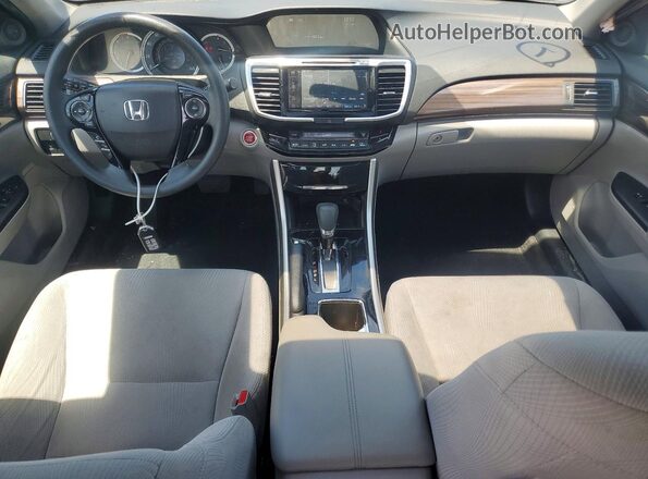 1HGCR2F76HA277097 2017 HONDA ACCORD Blue Dashboard view