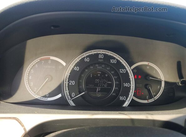 1HGCR2F76HA277097 2017 HONDA ACCORD Blue Instrument cluster view