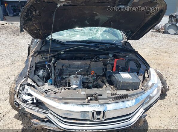 1HGCR2F77GA247282 2016 HONDA ACCORD Black Հետևի տեսք