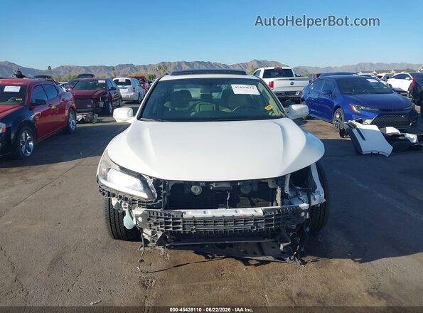 1HGCR2F78GA008694 2016 HONDA ACCORD White Вид спереду