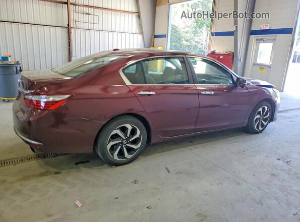 1HGCR2F79HA242330 2017 HONDA ACCORD Red Rear right