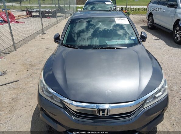 1HGCR2F7XGA014545 2016 HONDA ACCORD Gray Vista del cuadro de instrumentos