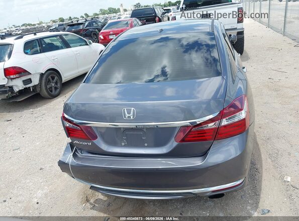 1HGCR2F7XGA014545 2016 HONDA ACCORD Gray 
