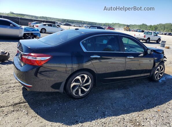1HGCR2F7XGA217306 2016 HONDA ACCORD Black Rear right