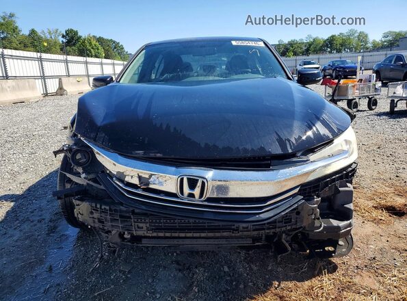 1HGCR2F7XGA217306 2016 HONDA ACCORD Black Front view