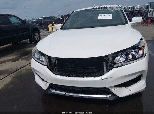 1HGCR2F80GA147307 2016 HONDA ACCORD Белый Вид спереди