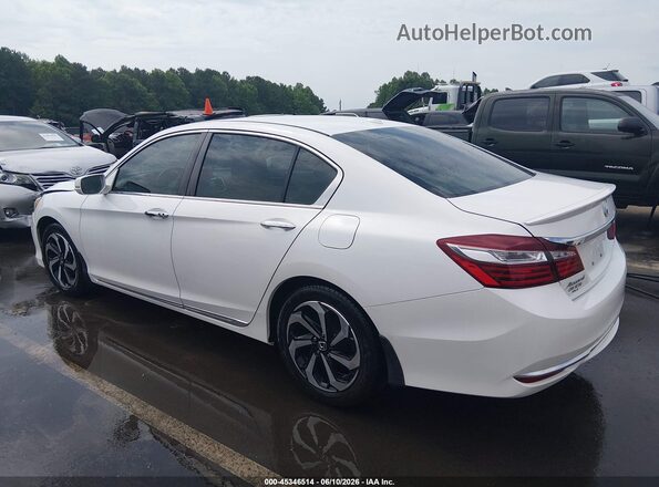 1HGCR2F80GA147307 2016 HONDA ACCORD Белый Задняя левая четверть