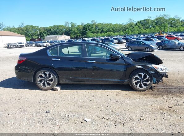 1HGCR2F80GA214665 2016 HONDA ACCORD Black 