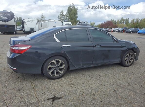 1HGCR2F80HA068933 2017 HONDA ACCORD Black Հետևի աջ