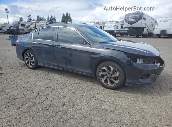 1HGCR2F80HA068933 2017 HONDA ACCORD Black Առջևի աջ