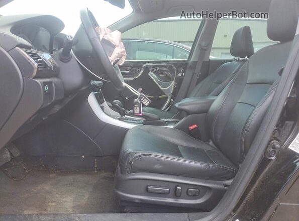 1HGCR2F80HA068933 2017 HONDA ACCORD Black Սալոնի դիմացի տեսք