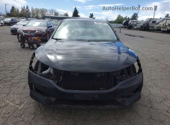 1HGCR2F80HA068933 2017 HONDA ACCORD Black Դիմացի տեսք