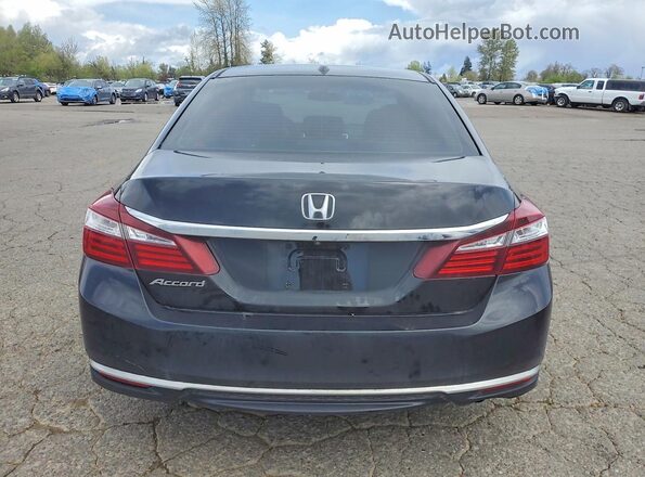 1HGCR2F80HA068933 2017 HONDA ACCORD Black Հետևի տեսք