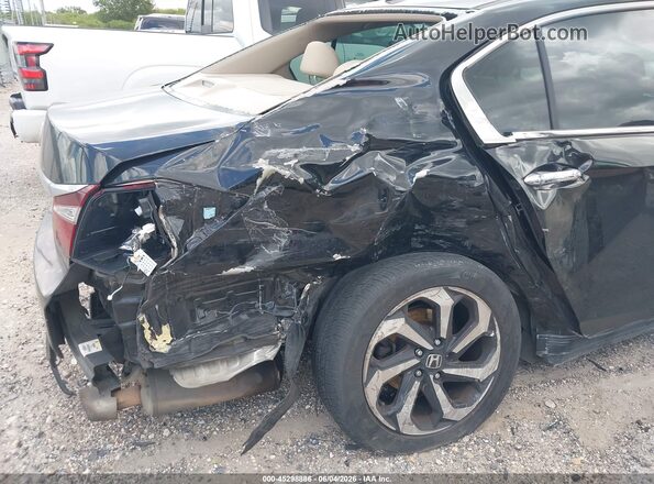 1HGCR2F80HA150662 2017 HONDA ACCORD Черный Вид спереди