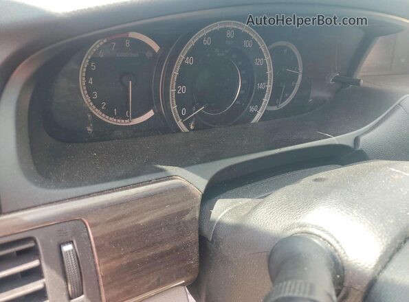 1HGCR2F81GA028309 2016 HONDA ACCORD Blue Widok zestawu wskaźników