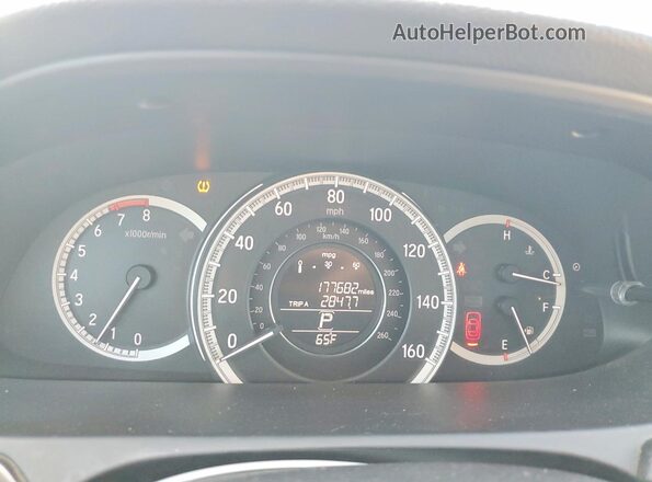 1HGCR2F81HA153683 2017 HONDA ACCORD Blue Instrument cluster view