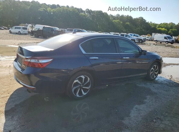 1HGCR2F81HA153683 2017 HONDA ACCORD Blue Rear right