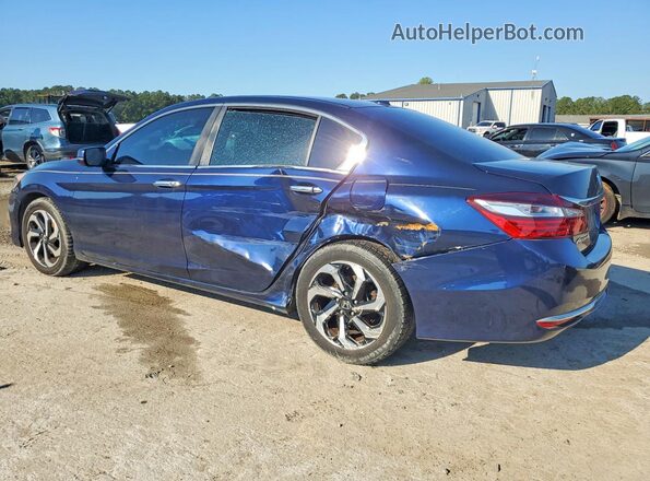 1HGCR2F81HA153683 2017 HONDA ACCORD Blue Rear left