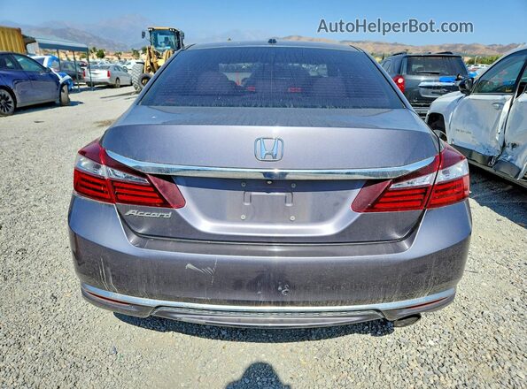 1HGCR2F82GA013897 2016 HONDA ACCORD Gray Vista trasera