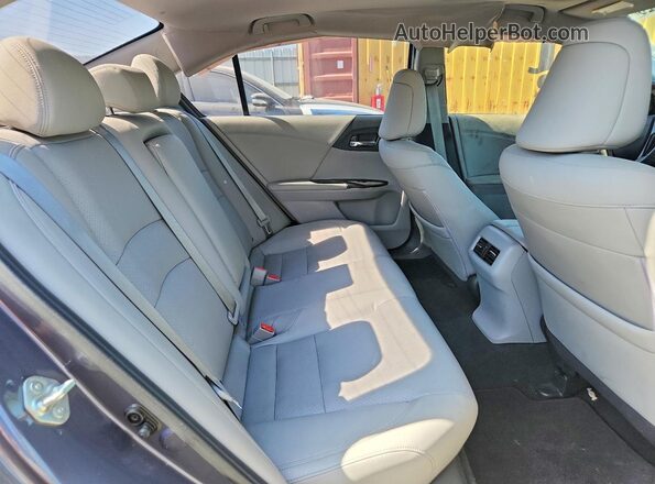 1HGCR2F82GA013897 2016 HONDA ACCORD Gray Vista de los asientos traseros