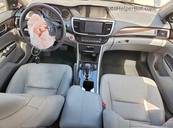 1HGCR2F82HA152008 2017 HONDA ACCORD Charcoal Dashboard view