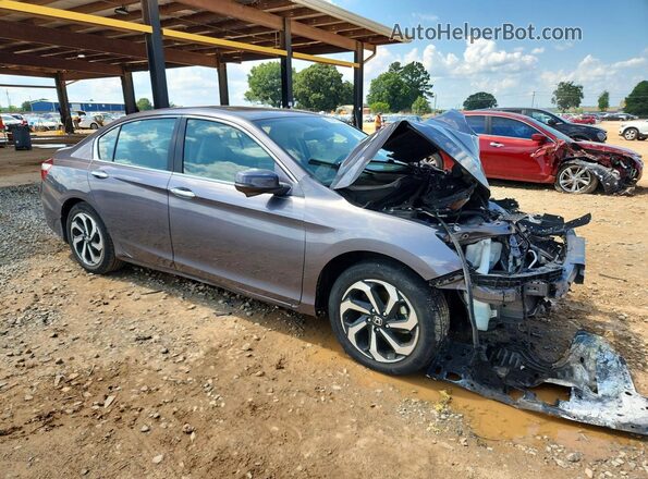 1HGCR2F82HA152008 2017 HONDA ACCORD Charcoal Front right