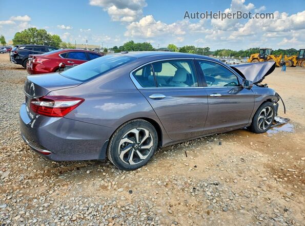 1HGCR2F82HA152008 2017 HONDA ACCORD Charcoal Rear right