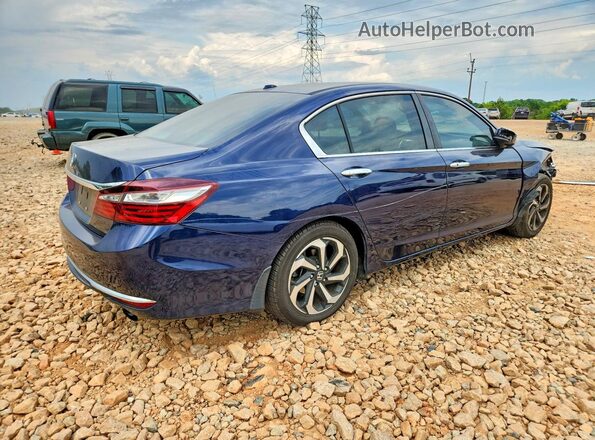 1HGCR2F82HA276196 2017 HONDA ACCORD Blue უკანა მარჯვენა