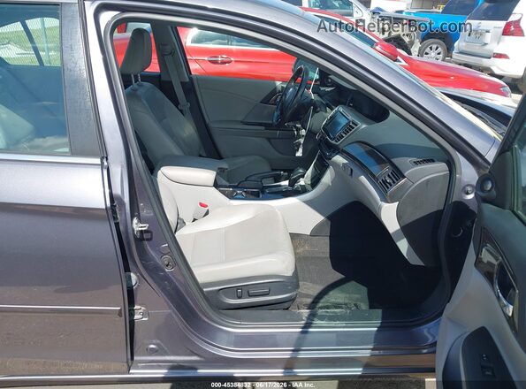 1HGCR2F83GA050490 2016 HONDA ACCORD Gray Вид салону спереду
