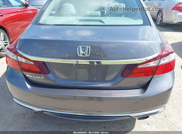 1HGCR2F83GA050490 2016 HONDA ACCORD Gray 