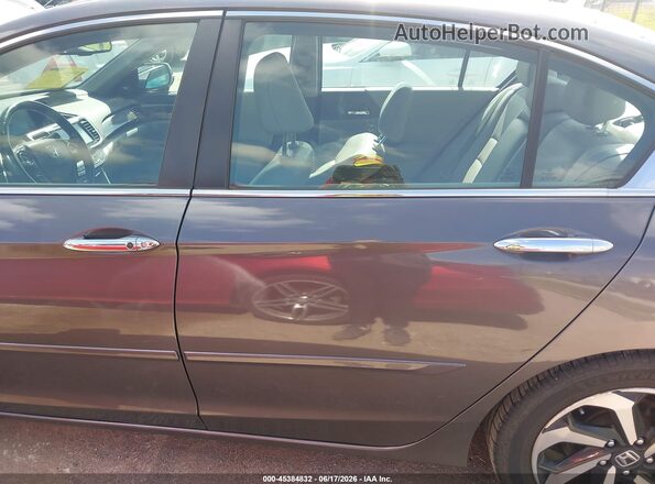 1HGCR2F83GA050490 2016 HONDA ACCORD Gray Панорамний вид салону 360°