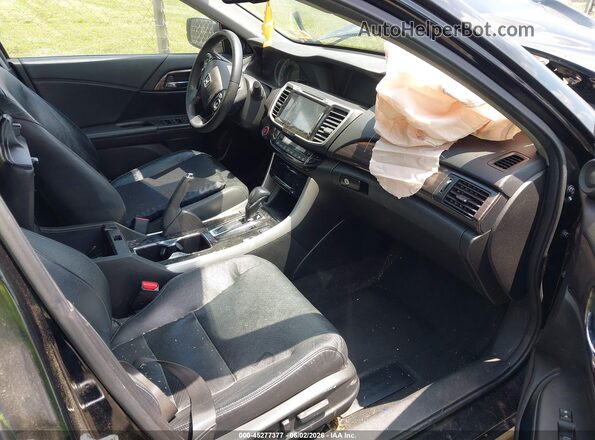 1HGCR2F84GA053446 2016 HONDA ACCORD Black 