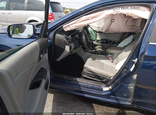 1HGCR2F84HA231194 2017 HONDA ACCORD Blue Front interior view
