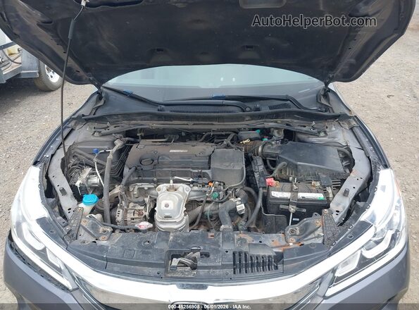 1HGCR2F85GA149568 2016 HONDA ACCORD Gray უკანა ხედი