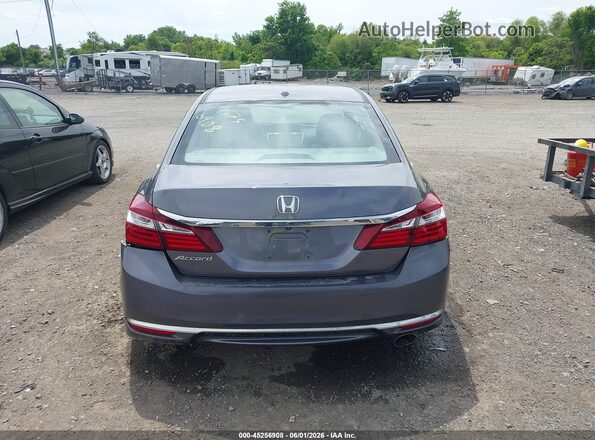 1HGCR2F85GA149568 2016 HONDA ACCORD Gray 