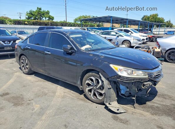 1HGCR2F85HA008968 2017 HONDA ACCORD Black წინა მარჯვენა