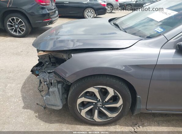 1HGCR2F85HA194706 2017 HONDA ACCORD Gray Widok z przodu