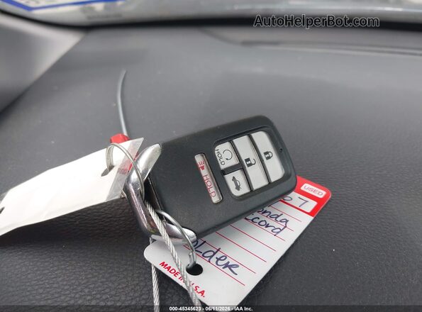 1HGCR2F85HA194706 2017 HONDA ACCORD Gray Widok deski rozdzielczej