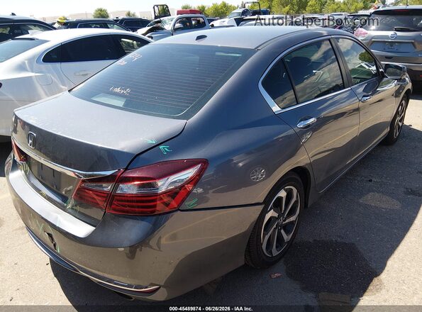 1HGCR2F86GA047499 2016 HONDA ACCORD Серебряный Задняя правая четверть