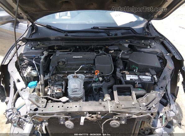 1HGCR2F86GA053612 2016 HONDA ACCORD Серый Вид сзади