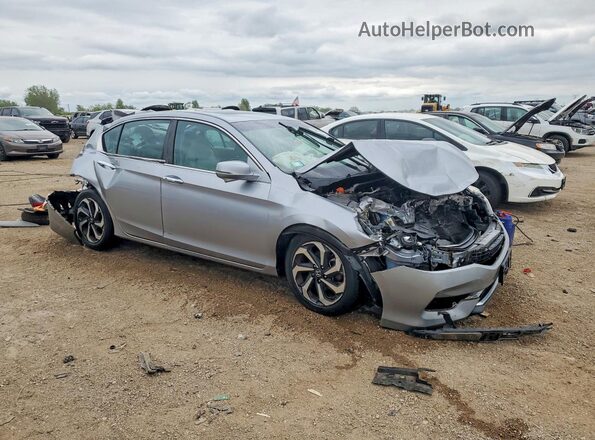 1HGCR2F86GA128468 2016 HONDA ACCORD Silver Առջևի աջ